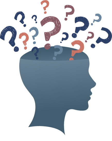 Person with questions